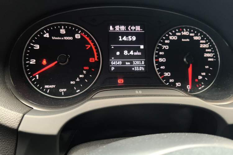 Used Audi A3 2018 30th Anniversary Edition Limousine 35 TFSI Fashion Model Odometer Close Up