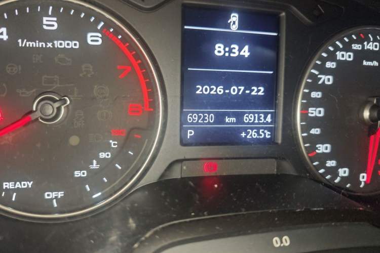 Used Audi A3 2018 30th Anniversary Edition Sportback 35 TFSI Style Model Odometer Close Up