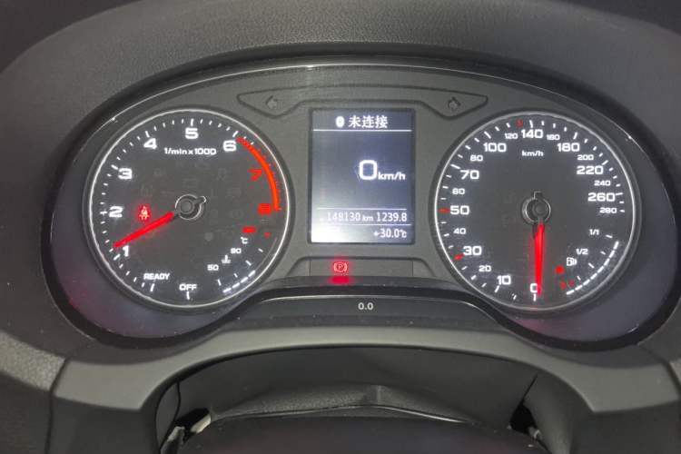 Used Audi A3 2018 30th Anniversary Edition Sportback 35 TFSI Fashion Model Odometer Close Up