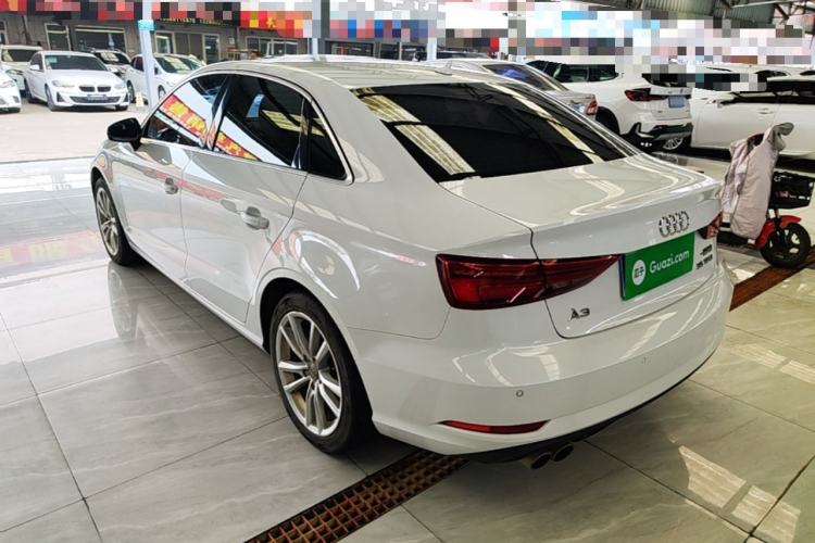Used Audi A3 2018 30th Anniversary Edition Limousine 35 TFSI Ambition Model Rear Left 45 Deg