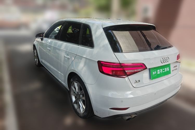 Used Audi A3 2018 30th Anniversary Edition Sportback 35 TFSI Ambition Model Rear Left 45 Deg