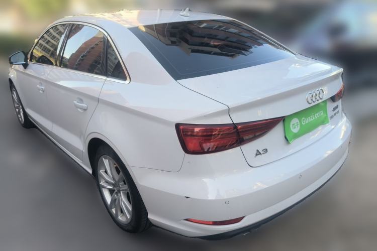 Used Audi A3 2018 30th Anniversary Edition Limousine 35 TFSI Ambition Model Rear Left 45 Deg