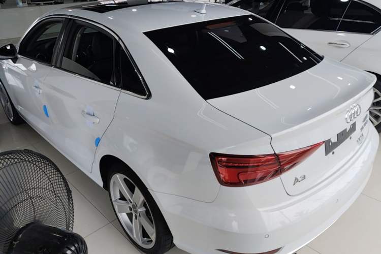 Used Audi A3 2018 30th Anniversary Edition Limousine 35 TFSI Style Model Rear Left 45 Deg