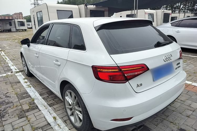 Used Audi A3 2018 30th Anniversary Edition Sportback 35 TFSI Ambition Model Rear Left 45 Deg
