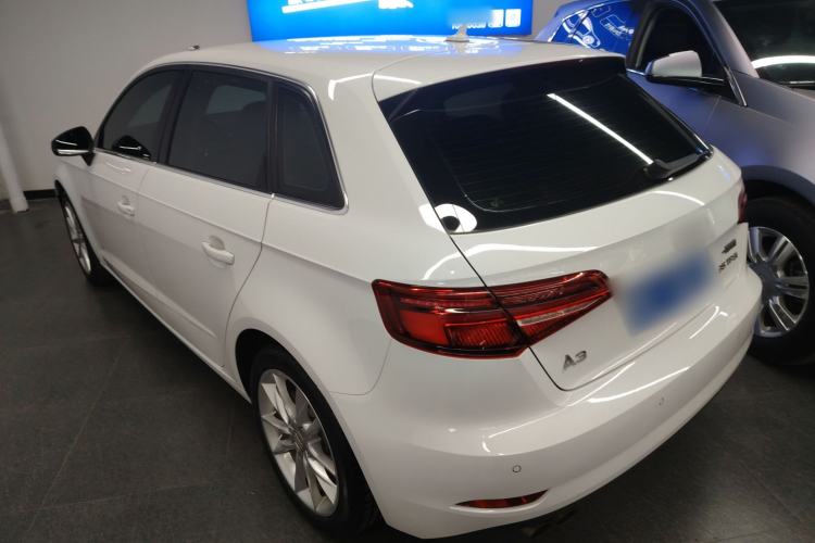 Used Audi A3 2018 30th Anniversary Edition Sportback 35 TFSI Ambition Model Rear Left 45 Deg