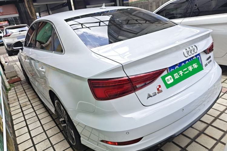 Used Audi A3 2018 30th Anniversary Edition Limousine 35 TFSI Ambition Model Rear Left 45 Deg