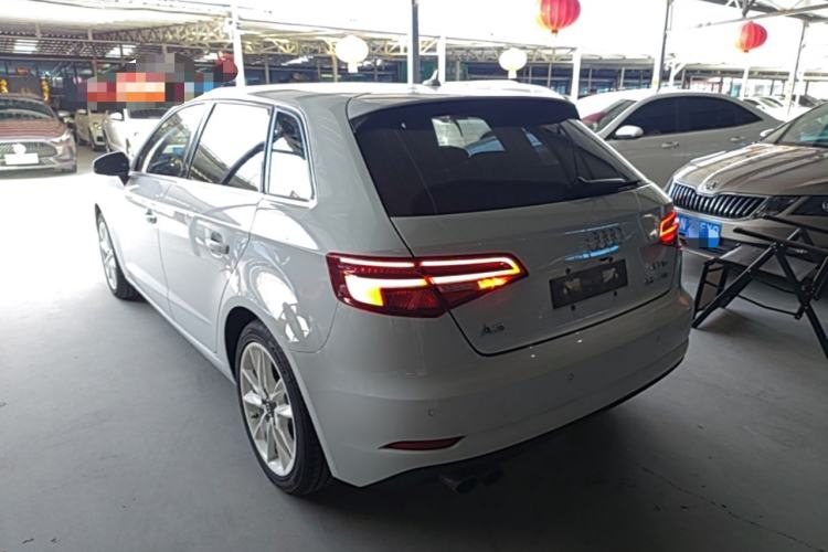 Used Audi A3 2018 30th Anniversary Edition Sportback 35 TFSI Ambition Model Rear Left 45 Deg