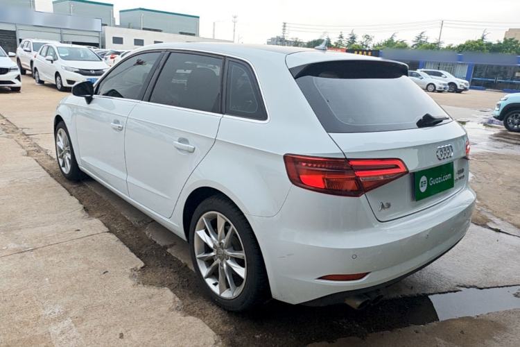 Used Audi A3 2018 30th Anniversary Edition Sportback 35 TFSI Ambition Model Rear Left 45 Deg