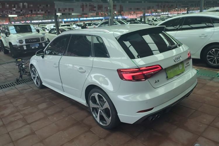 Used Audi A3 2018 30th Anniversary Edition Sportback 35 TFSI Sport Model Rear Left 45 Deg