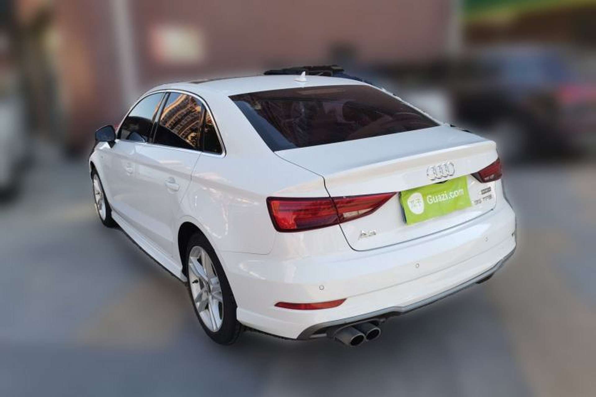 Used Audi A3 2018 30th Anniversary Edition Limousine 35 TFSI Fashion Model Rear Left 45 Deg