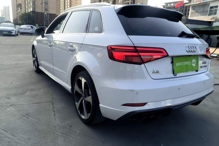 Used Audi A3 2018 30th Anniversary Edition Sportback 35 TFSI Sport Model Rear Left 45 Deg