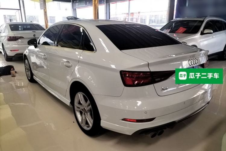 Used Audi A3 2018 30th Anniversary Edition Limousine 35 TFSI Fashion Model Rear Left 45 Deg