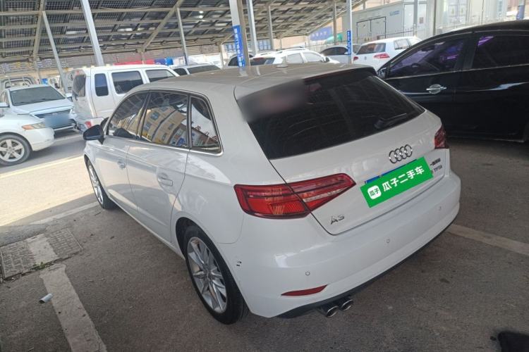 Used Audi A3 2018 30th Anniversary Edition Sportback 35 TFSI Ambition Model Rear Left 45 Deg