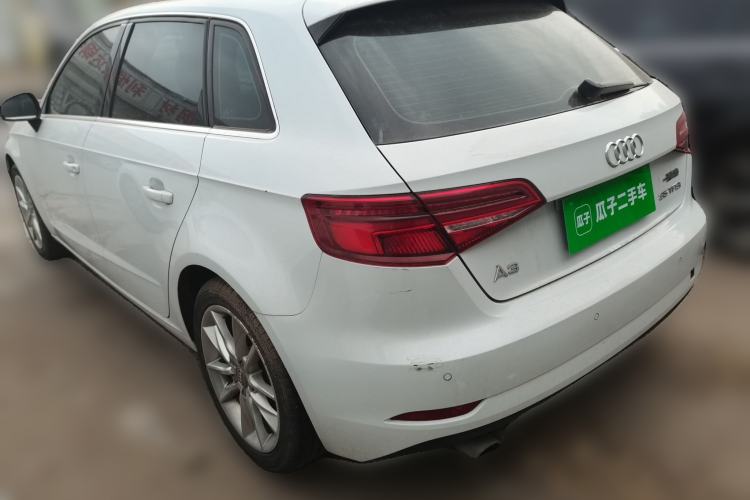 Used Audi A3 2018 30th Anniversary Edition Sportback 35 TFSI Ambition Model Rear Left 45 Deg