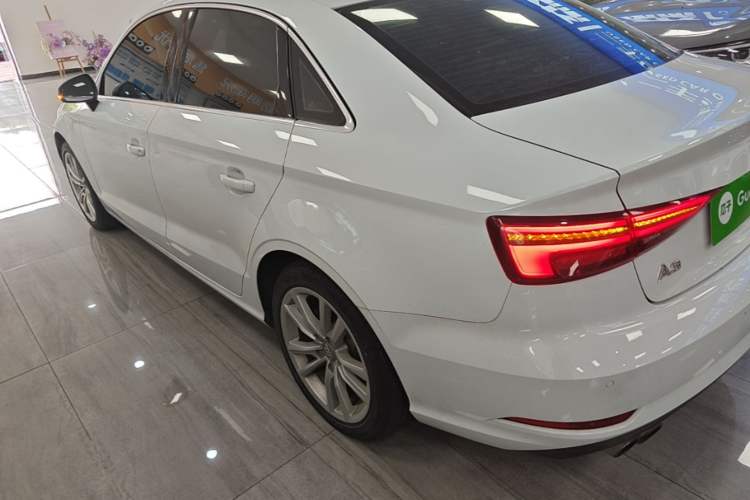 Used Audi A3 2018 30th Anniversary Edition Limousine 35 TFSI Ambition Model Rear Left 45 Deg