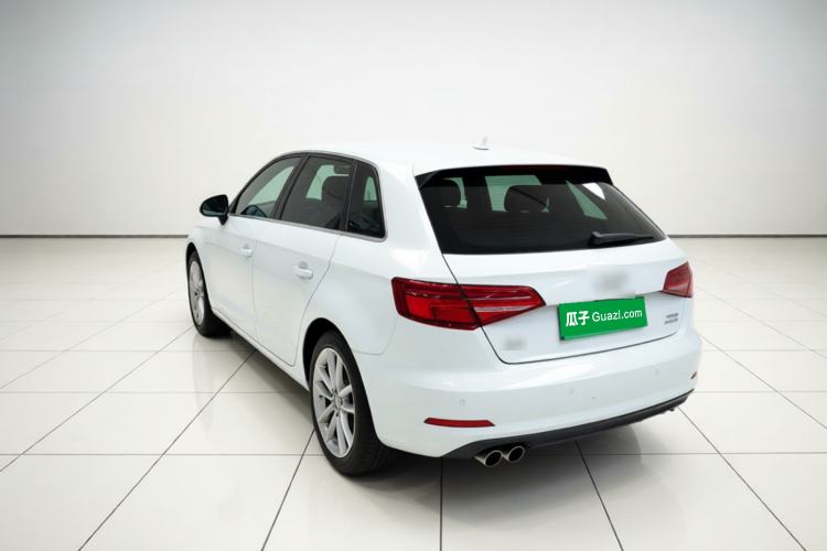 Used Audi A3 2018 30th Anniversary Edition Sportback 35 TFSI Ambition Model Rear Left 45 Deg