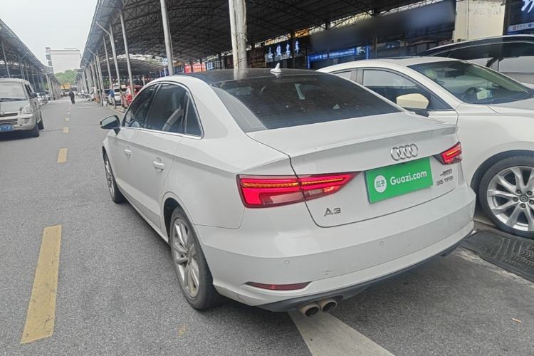 Used Audi A3 2018 30th Anniversary Edition Limousine 35 TFSI Ambition Model Rear Left 45 Deg