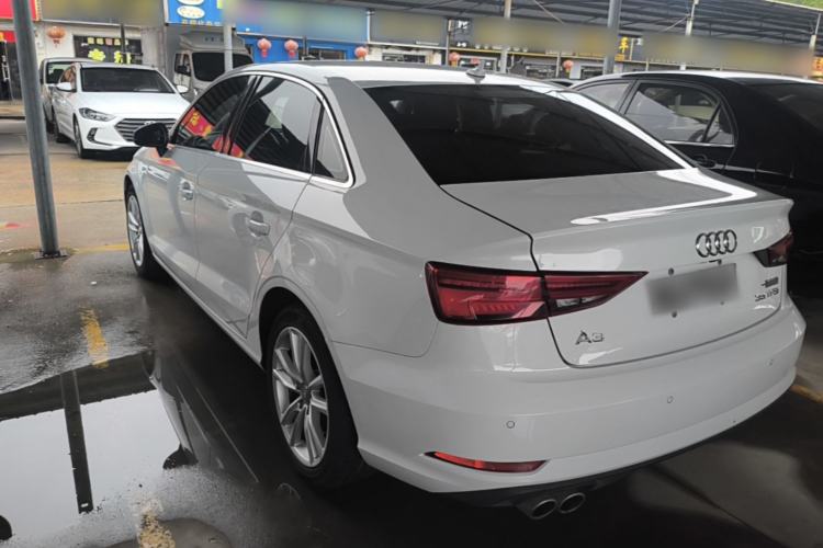 Used Audi A3 2018 30th Anniversary Edition Limousine 35 TFSI Ambition Model Rear Left 45 Deg