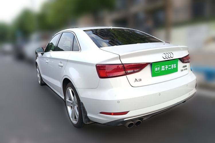 Used Audi A3 2018 30th Anniversary Edition Limousine 35 TFSI Style Model Rear Left 45 Deg