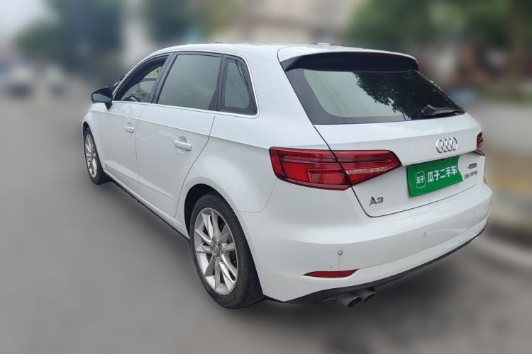 Used Audi A3 2018 30th Anniversary Edition Sportback 35 TFSI Ambition Model Rear Left 45 Deg