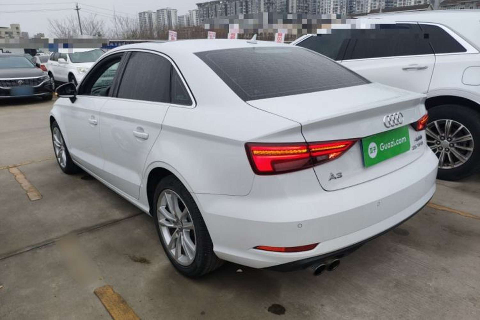 Used Audi A3 2018 30th Anniversary Edition Limousine 35 TFSI Ambition Model Rear Left 45 Deg