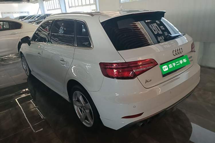 Used Audi A3 2018 30th Anniversary Edition Sportback 35 TFSI Fashion Model Rear Left 45 Deg
