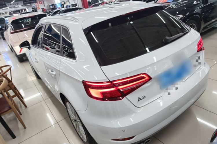 Used Audi A3 2018 30th Anniversary Edition Sportback 35 TFSI Style Model Rear Left 45 Deg