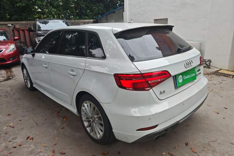 Used Audi A3 2018 30th Anniversary Edition Sportback 35 TFSI Fashion Model Rear Left 45 Deg