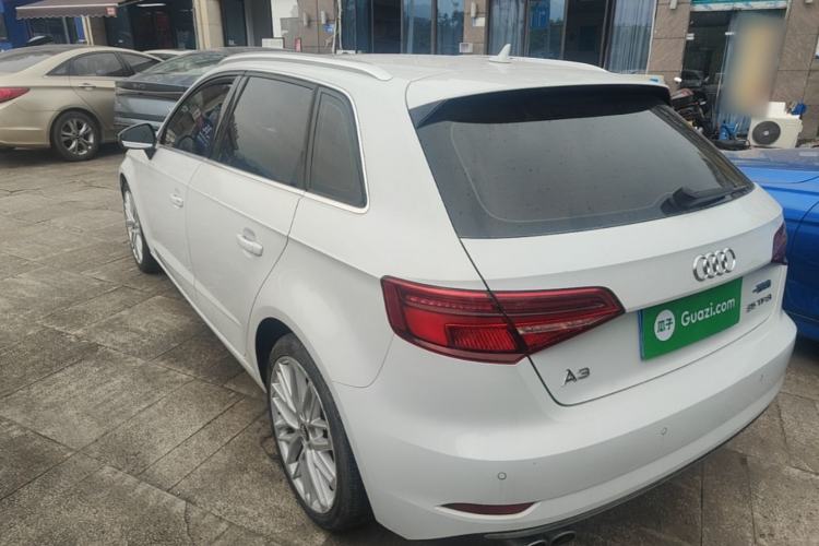 Used Audi A3 2018 30th Anniversary Edition Sportback 35 TFSI Style Model Rear Left 45 Deg