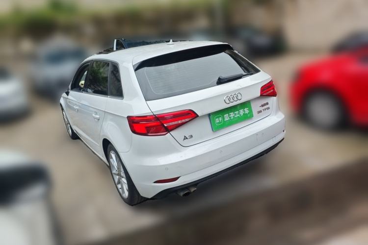 Used Audi A3 2018 30th Anniversary Edition Sportback 35 TFSI Ambition Model Rear Left 45 Deg