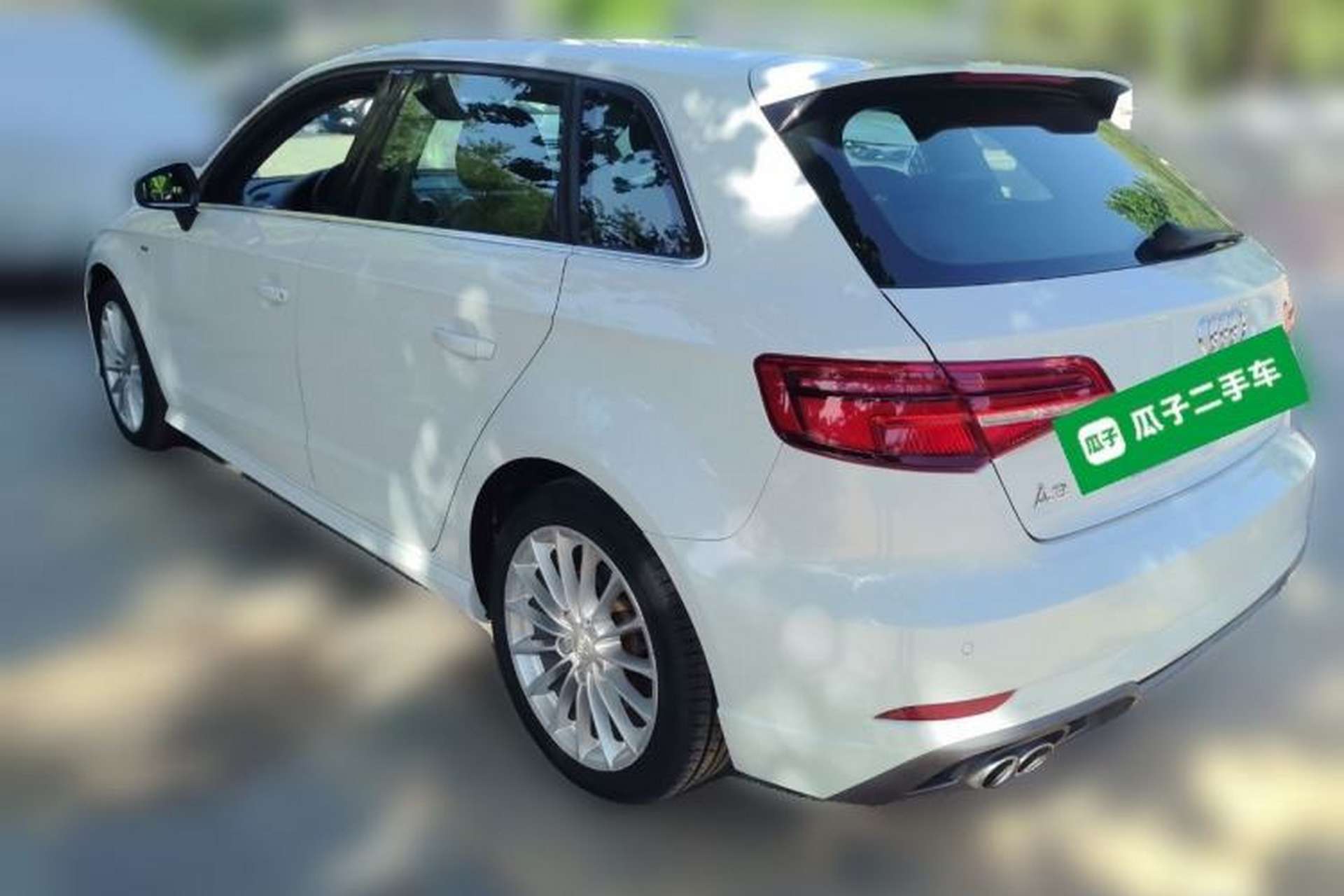Used Audi A3 2018 30th Anniversary Edition Sportback 35 TFSI Fashion Model Rear Left 45 Deg