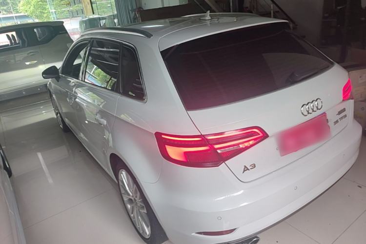 Used Audi A3 2018 30th Anniversary Edition Sportback 35 TFSI Style Model Rear Left 45 Deg