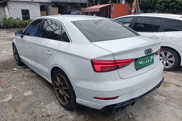 Used Audi A3 2018 30th Anniversary Edition Limousine 35 TFSI Ambition Model Rear Left 45 Deg