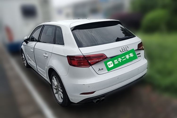Used Audi A3 2018 30th Anniversary Edition Sportback 35 TFSI Ambition Model Rear Left 45 Deg