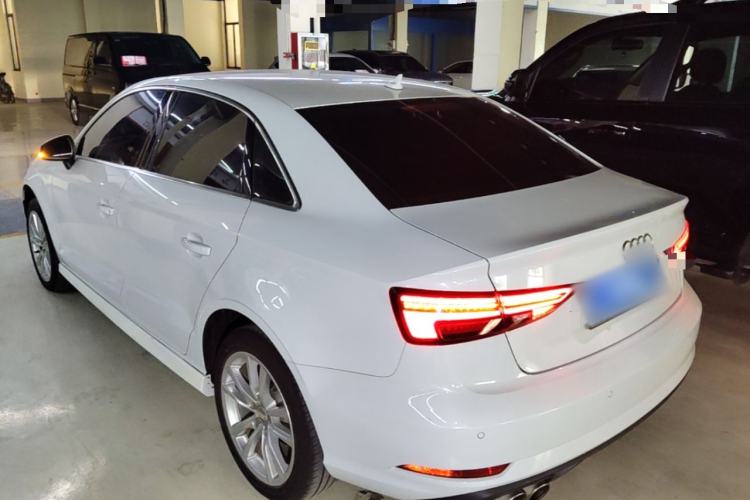 Used Audi A3 2018 30th Anniversary Edition Limousine 35 TFSI Ambition Model Rear Left 45 Deg