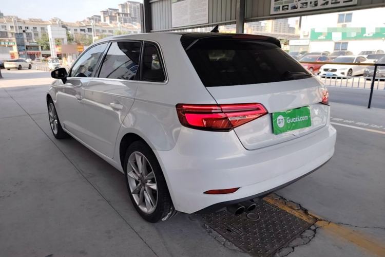 Used Audi A3 2018 30th Anniversary Edition Sportback 35 TFSI Ambition Model Rear Left 45 Deg