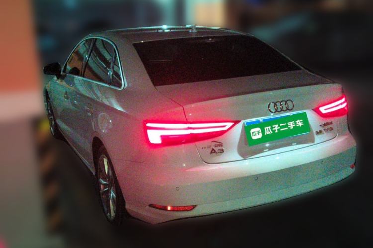 Used Audi A3 2018 30th Anniversary Edition Limousine 35 TFSI Ambition Model Rear Left 45 Deg
