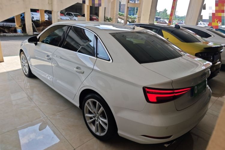 Used Audi A3 2018 30th Anniversary Edition Limousine 35 TFSI Ambition Model Rear Left 45 Deg