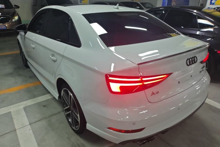 Used Audi A3 2018 30th Anniversary Edition Limousine 35 TFSI Sport Model Rear Left 45 Deg
