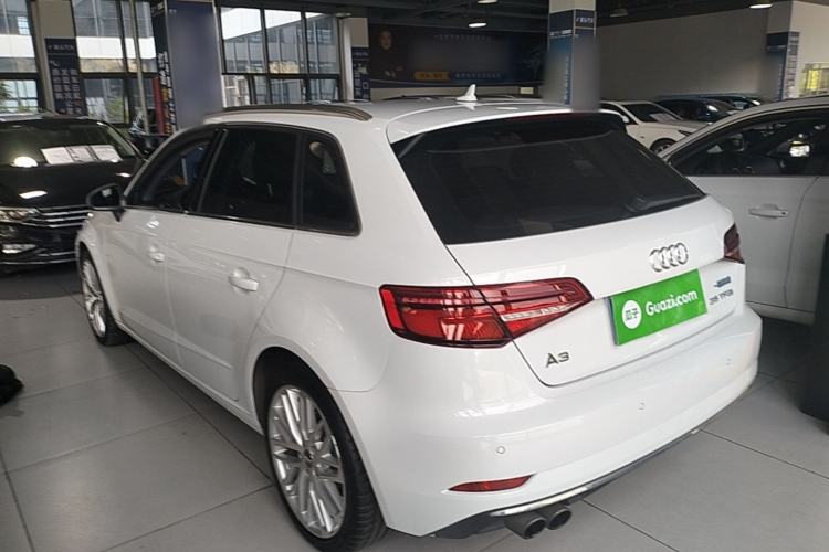 Used Audi A3 2018 30th Anniversary Edition Sportback 35 TFSI Style Model Rear Left 45 Deg