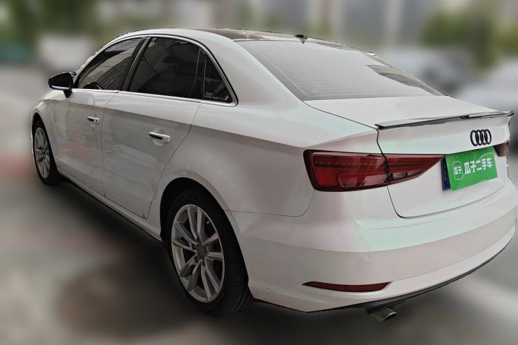 Used Audi A3 2018 30th Anniversary Edition Limousine 35 TFSI Ambition Model Rear Left 45 Deg