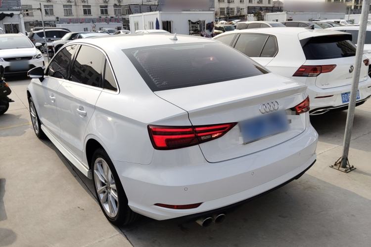Used Audi A3 2018 30th Anniversary Edition Limousine 35 TFSI Ambition Model Rear Left 45 Deg
