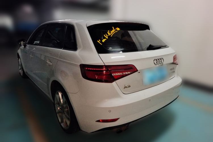 Used Audi A3 2018 30th Anniversary Edition Sportback 35 TFSI Ambition Model Rear Left 45 Deg