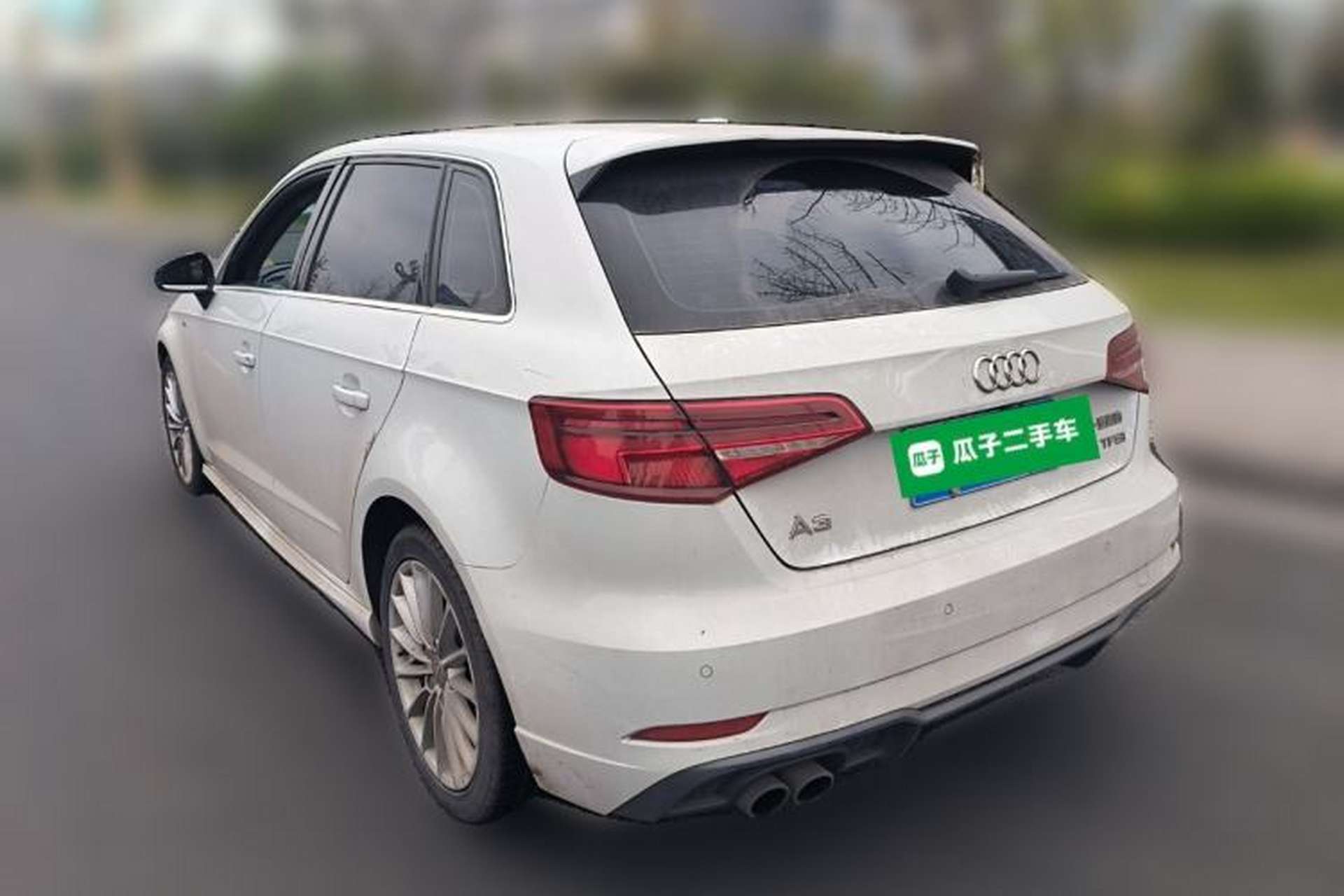 Used Audi A3 2018 30th Anniversary Edition Sportback 35 TFSI Fashion Model Rear Left 45 Deg