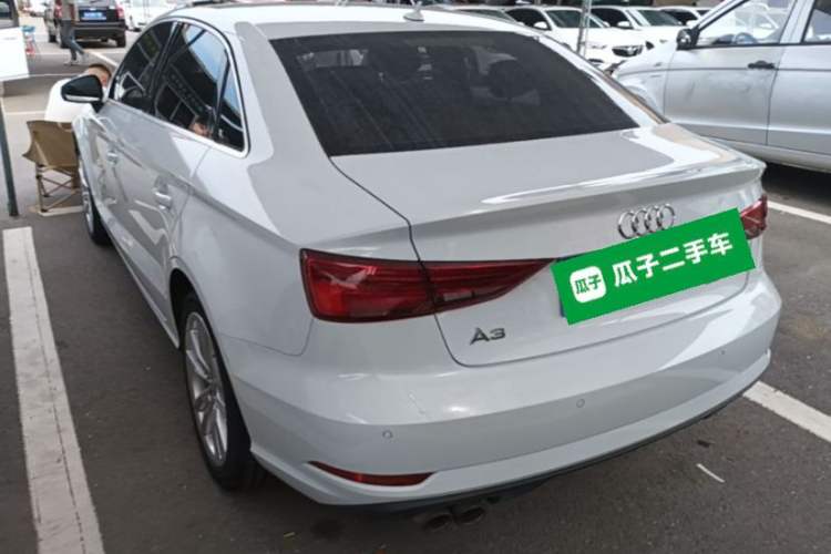 Used Audi A3 2018 30th Anniversary Edition Limousine 35 TFSI Ambition Model Rear Left 45 Deg