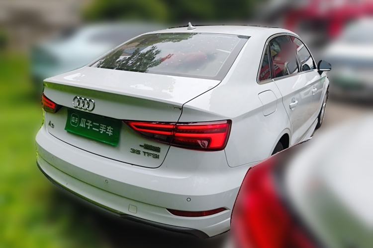 Used Audi A3 2018 30th Anniversary Edition Limousine 35 TFSI Fashion Model Rear Right 45 Deg