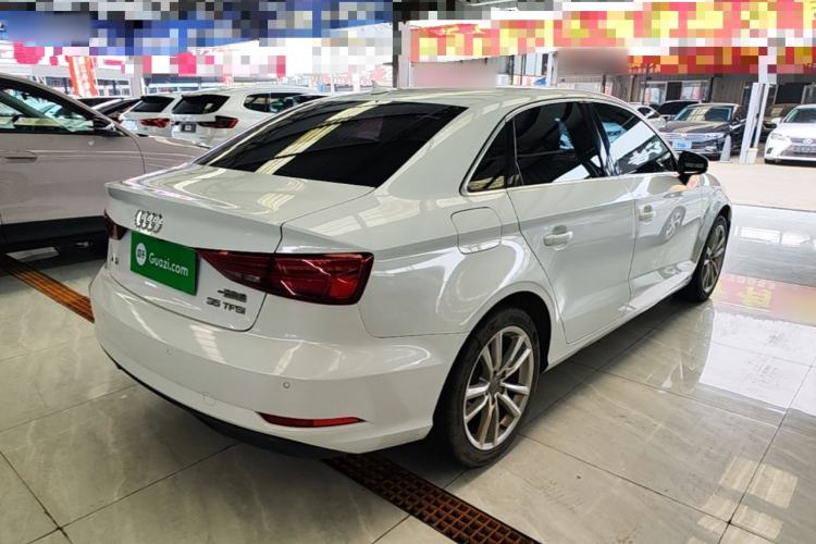 Used Audi A3 2018 30th Anniversary Edition Limousine 35 TFSI Ambition Model Rear Right 45 Deg