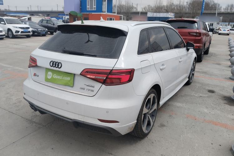 Used Audi A3 2018 30th Anniversary Edition Sportback 35 TFSI Sport Model Rear Right 45 Deg