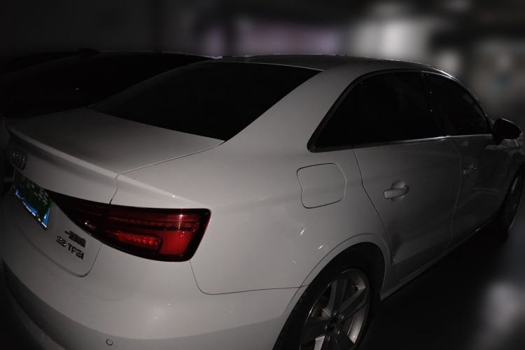 Used Audi A3 2018 30th Anniversary Edition Limousine 35 TFSI Style Model Rear Right 45 Deg