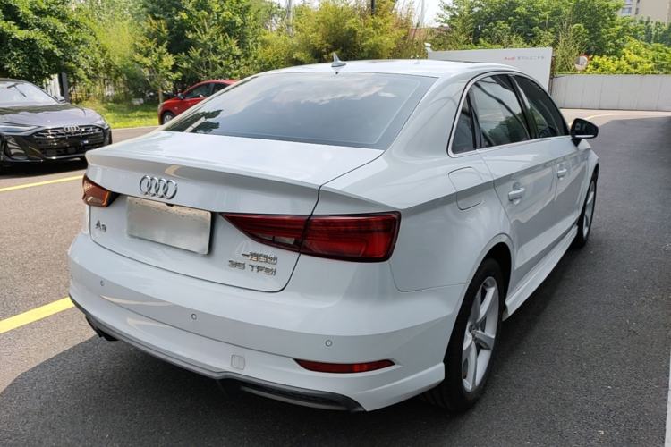 Used Audi A3 2018 30th Anniversary Edition Limousine 35 TFSI Fashion Model Rear Right 45 Deg